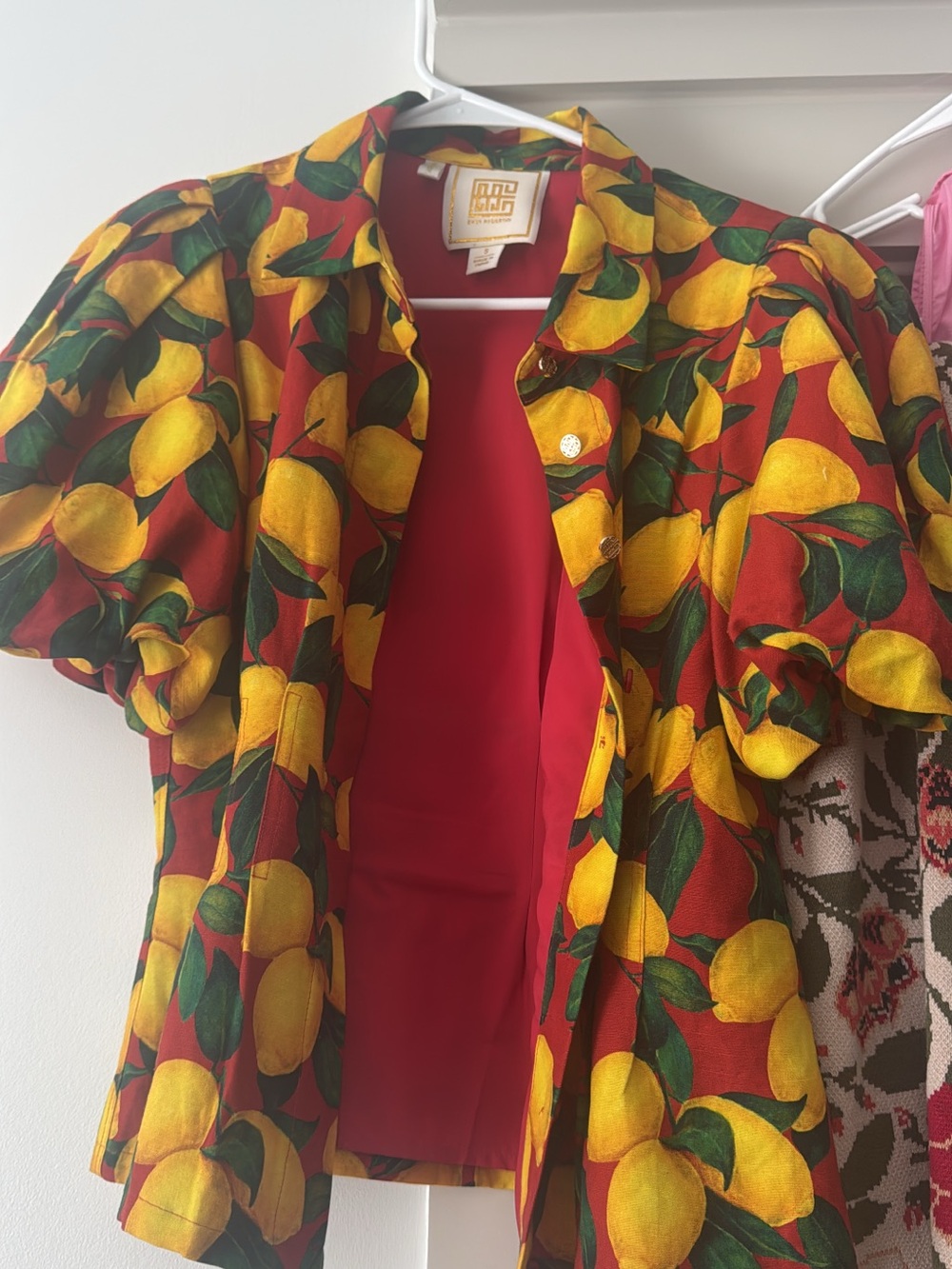 Emily McCarthy Lemon Print Short Sleeve
